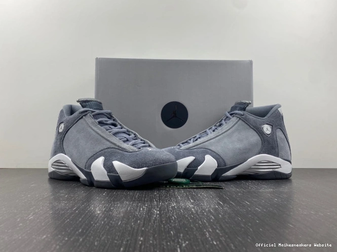 Official Maikesneakers FJ3460-012 14 Air Jordan Grey Flint 0713